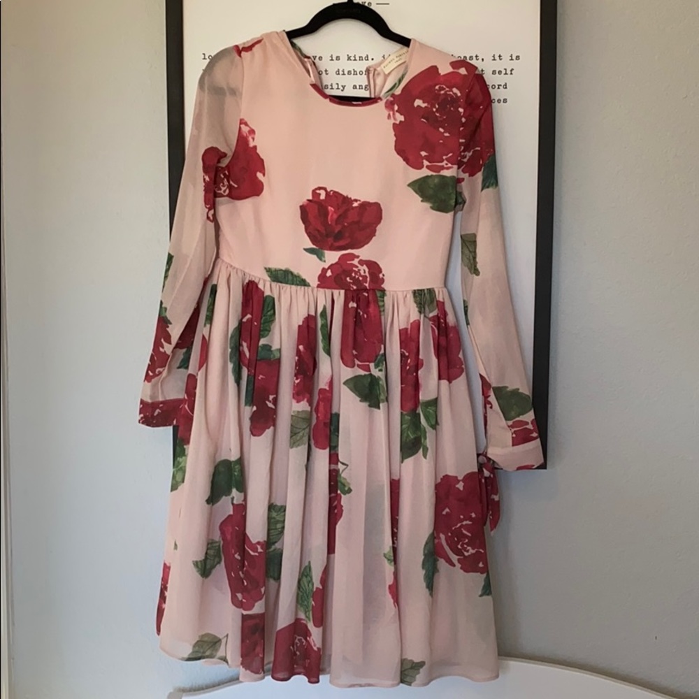 Rachel parcell rose dress